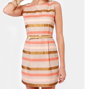 BB Dakota Delaine striped dress